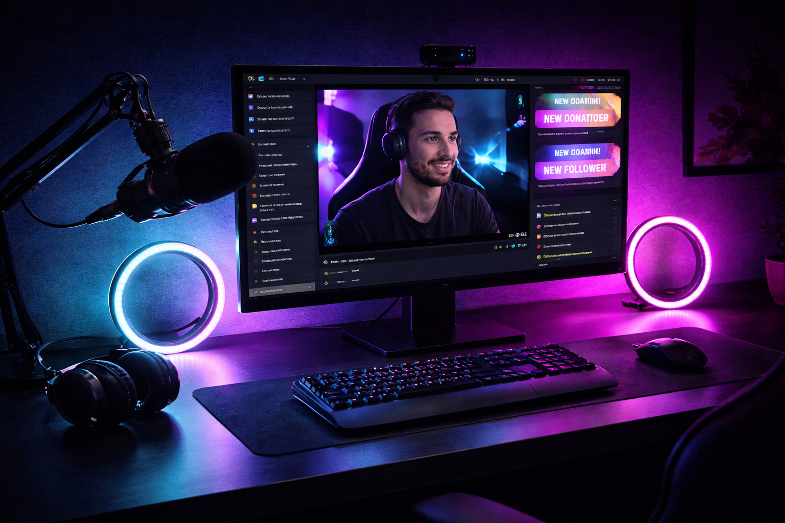 Setup streaming avec ring (placeholder)